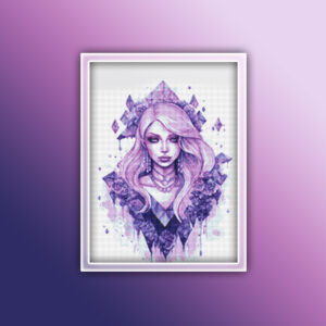 Amethyst Crystal Woman 1