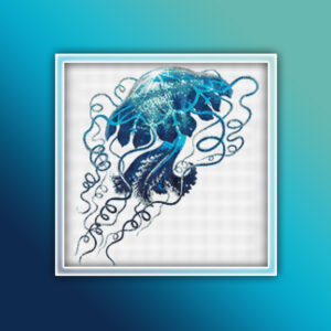 Blue Jellyfish 7