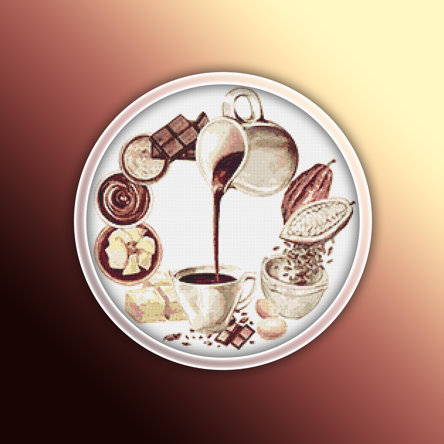 Preview 2020 Chocolate Wreath