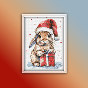 Christmas Bunny 1