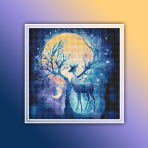 Deer in the Woods 1-1