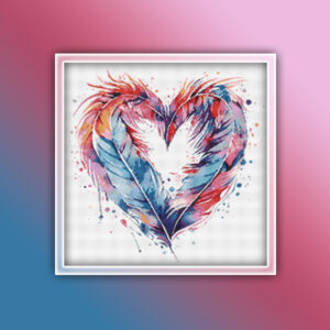 Feather Heart 1