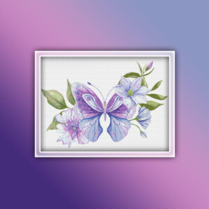 Floral Butterfly 1