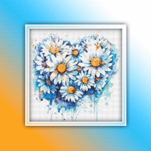 Daisies Heart 1