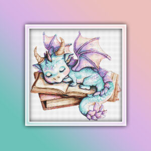 Dragon Sleeping on a Book 1