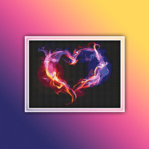 Flaming Heart 1