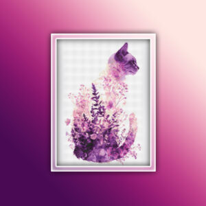 Floral Cat 3