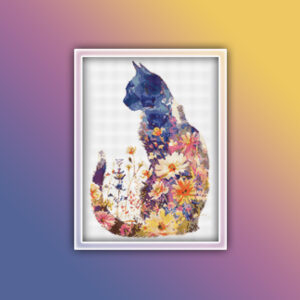 Floral Cat 4