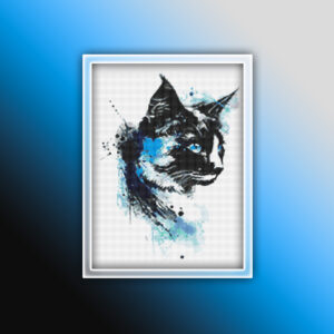 Black and White Cat 1