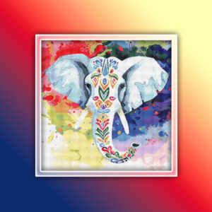 Holi Elephant 3