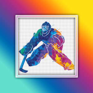 Ice Hockey Goal Keeper 1