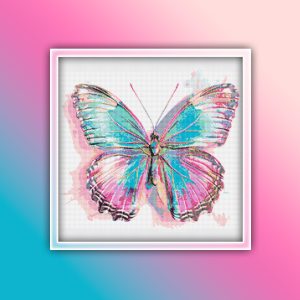 Iridescent Butterfly 1