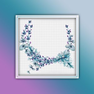 Lavender Wreath 2