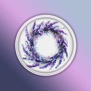 Lavender Wreath 5